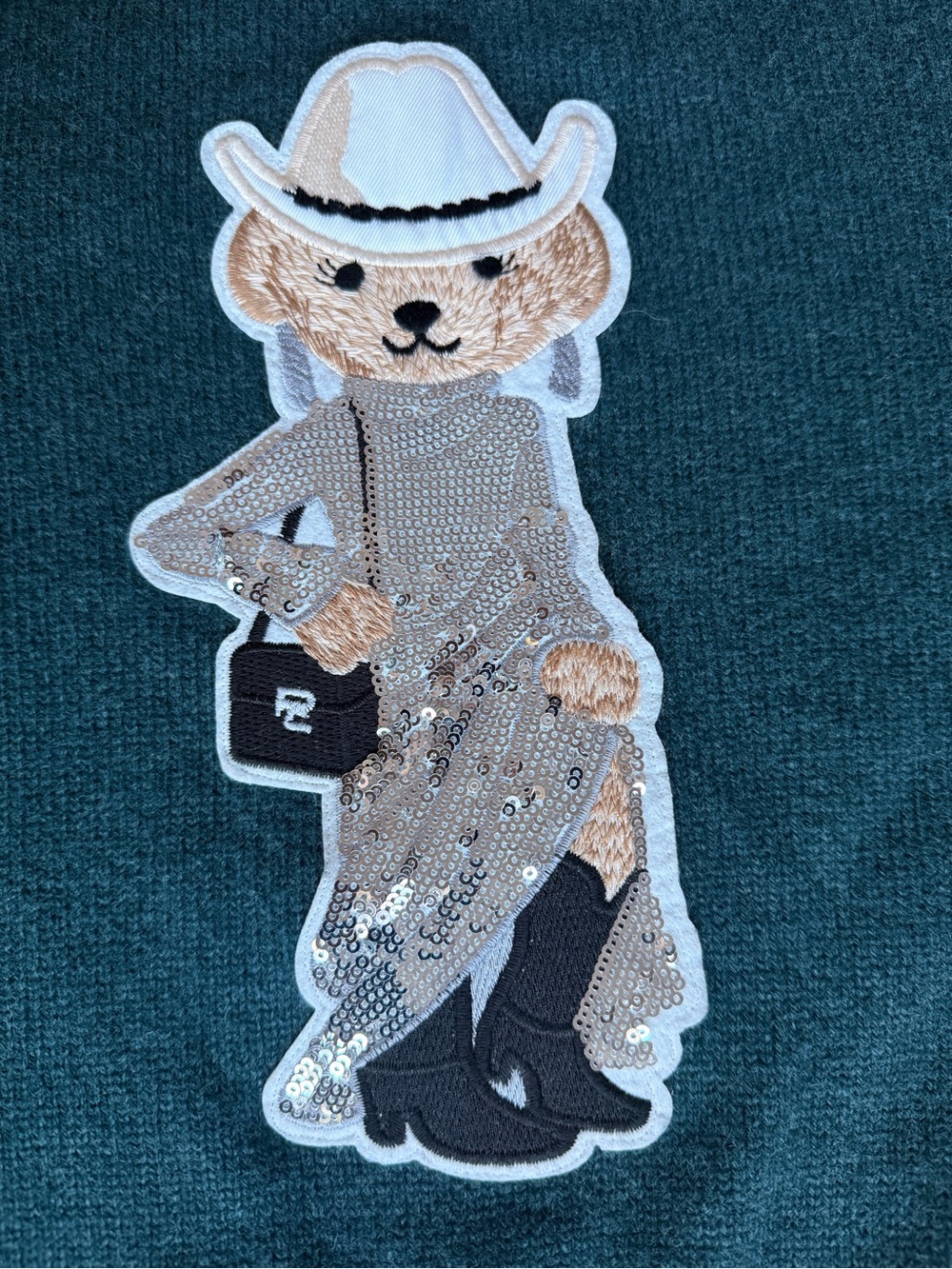 Ralph Lauren Purple Label Line Teal Crewneck Sweater - Picture 5 of 9